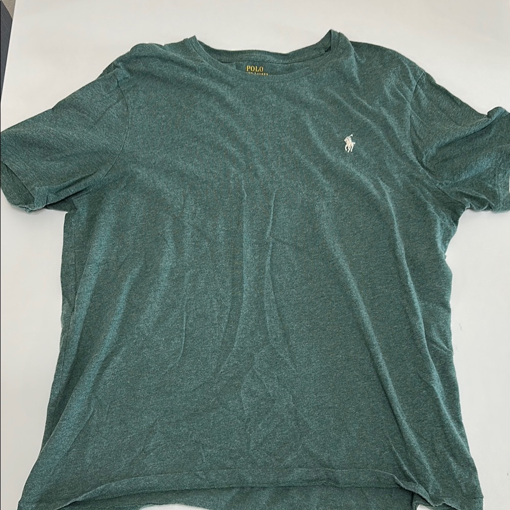 Polo by Ralph Lauren Men's Green T-Shirt
